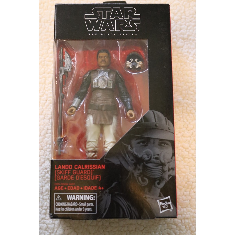 Star Wars The Black Series Lando Calrissian Skiff Guard 6 Inch Figure 76 Hasbro